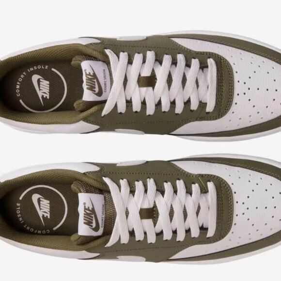 Nike court vision mens size 12 green tennis shoes - Picture 2 of 4